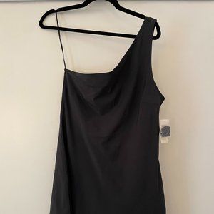 NWT Abercrombie One-Shoulder Athletic Traveler Mini Dress
